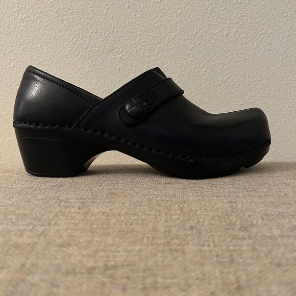 Dansko Professional Cabrio Black Cabrio Leather Clog • EU 36 / US 5.5–6 • Women’ - Picture 1 of 15